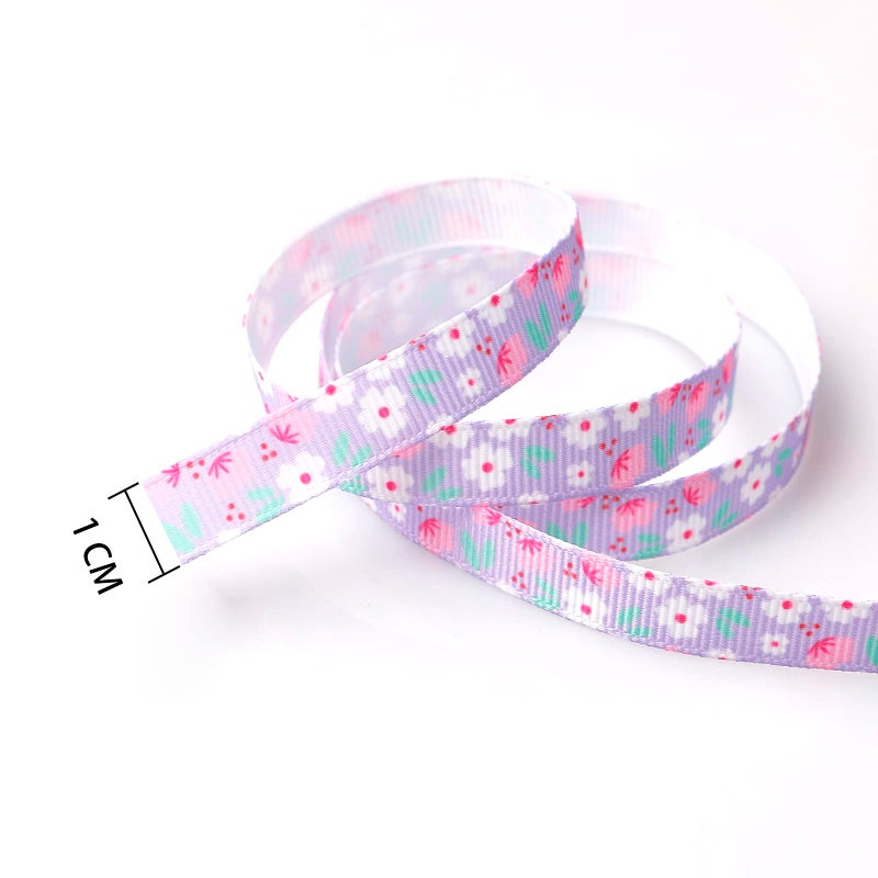 QingHan 3/8" Grosgrain Ribbon for Gifts Wrapping Crafts Boutique Fabric Ribbon 160yd (80x2yd) - Image 5